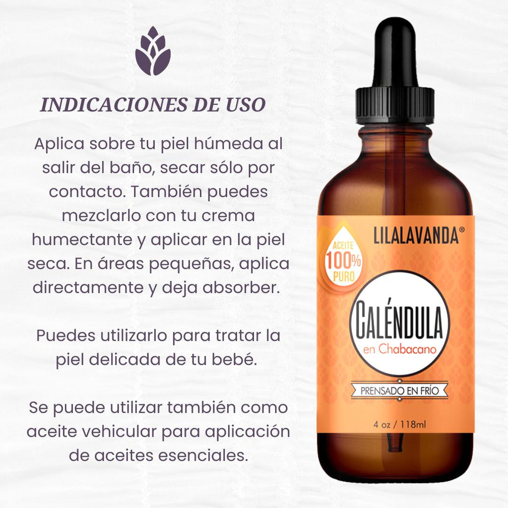 Aceite de Caléndula - LilaLavanda