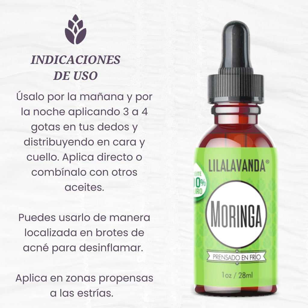 Aceite de Moringa - LilaLavanda