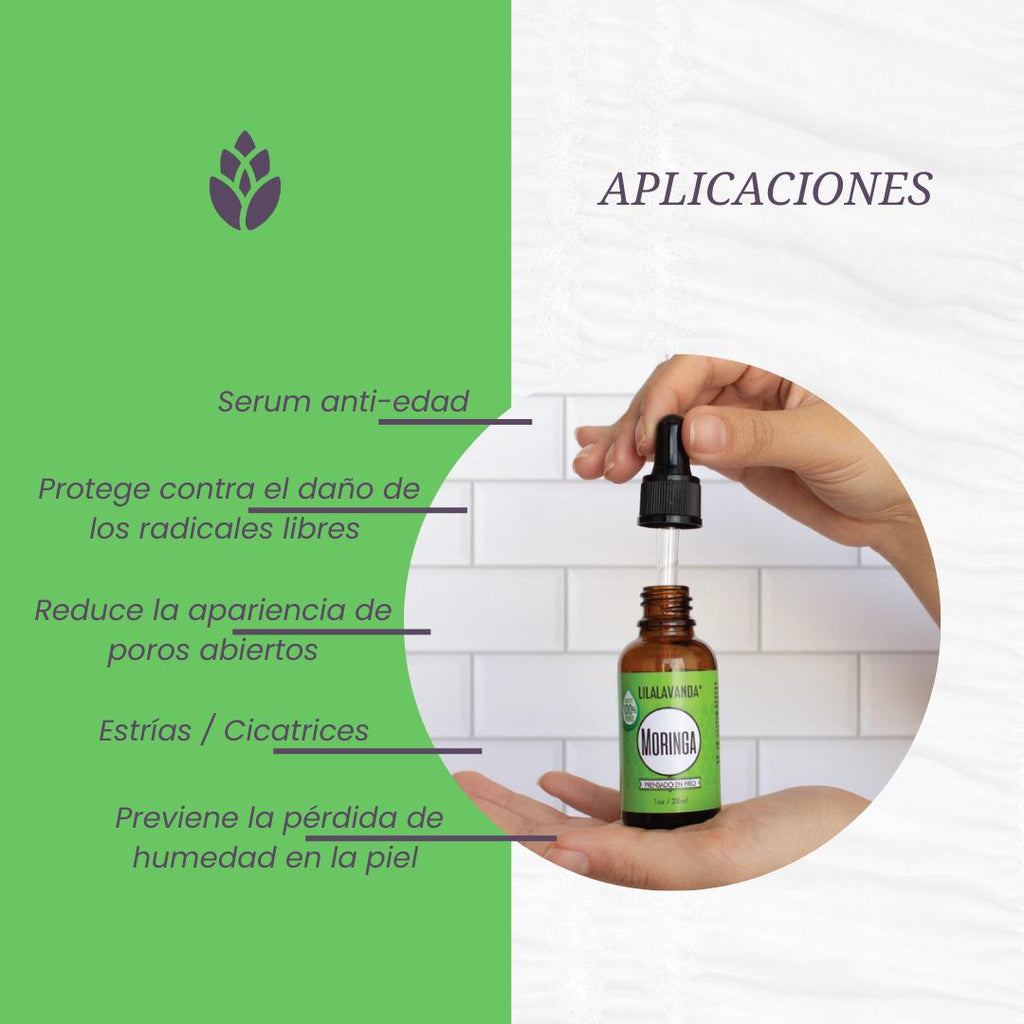 Aceite de Moringa - LilaLavanda