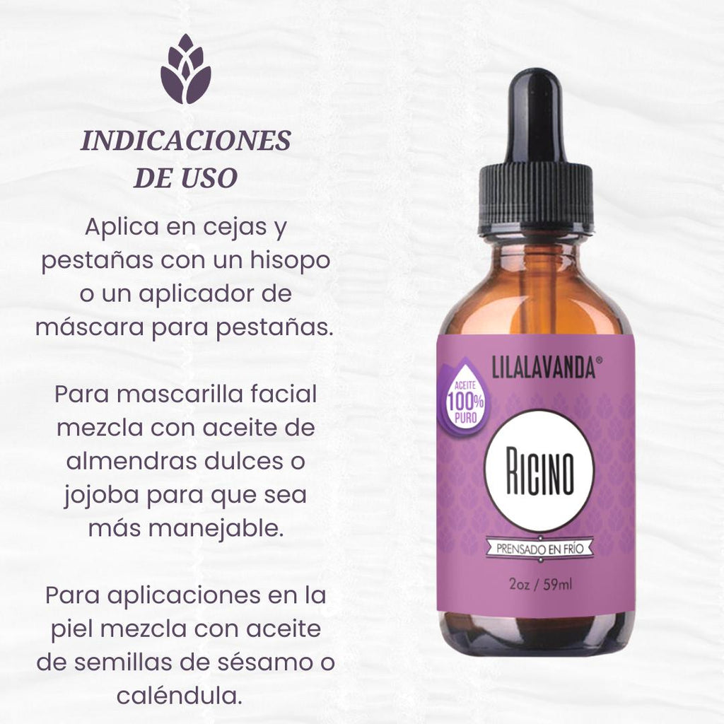 Aceite de Ricino - LilaLavanda