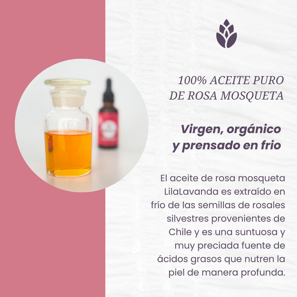 Aceite de Rosa Mosqueta - LilaLavanda